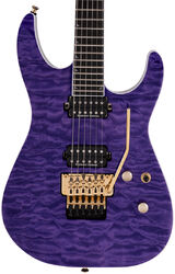 Elektrische gitaar in str-vorm Jackson Pro Soloist SL2Q MAH - Transparent purple