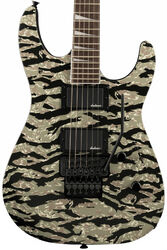 Elektrische gitaar in str-vorm Jackson X Series Soloist SLX DX - Tiger jungle camo