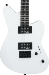 Retro-rock elektrische gitaar Jackson Surfcaster JS22 HT - Snow white