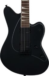 Retro-rock elektrische gitaar Jackson Surfcaster SC HT6 - Satin black