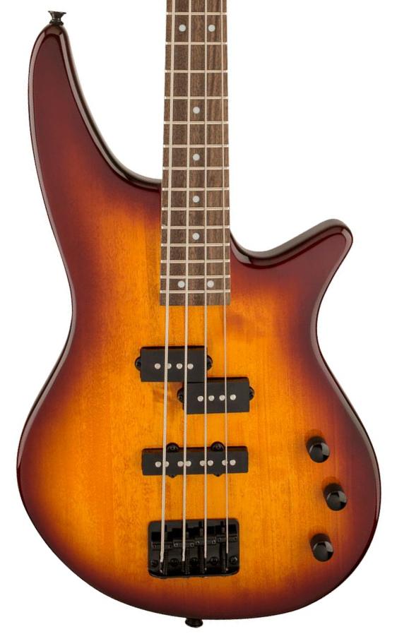 Solid body elektrische bas Jackson Spectra Bass JS2 - tobacco burst