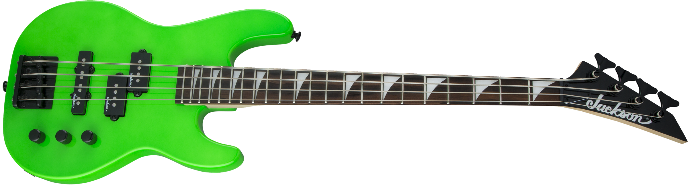 Jackson Js Series Concert Bass Minion Js1x - Neon Green - Short scale elektrische bas - Variation 3