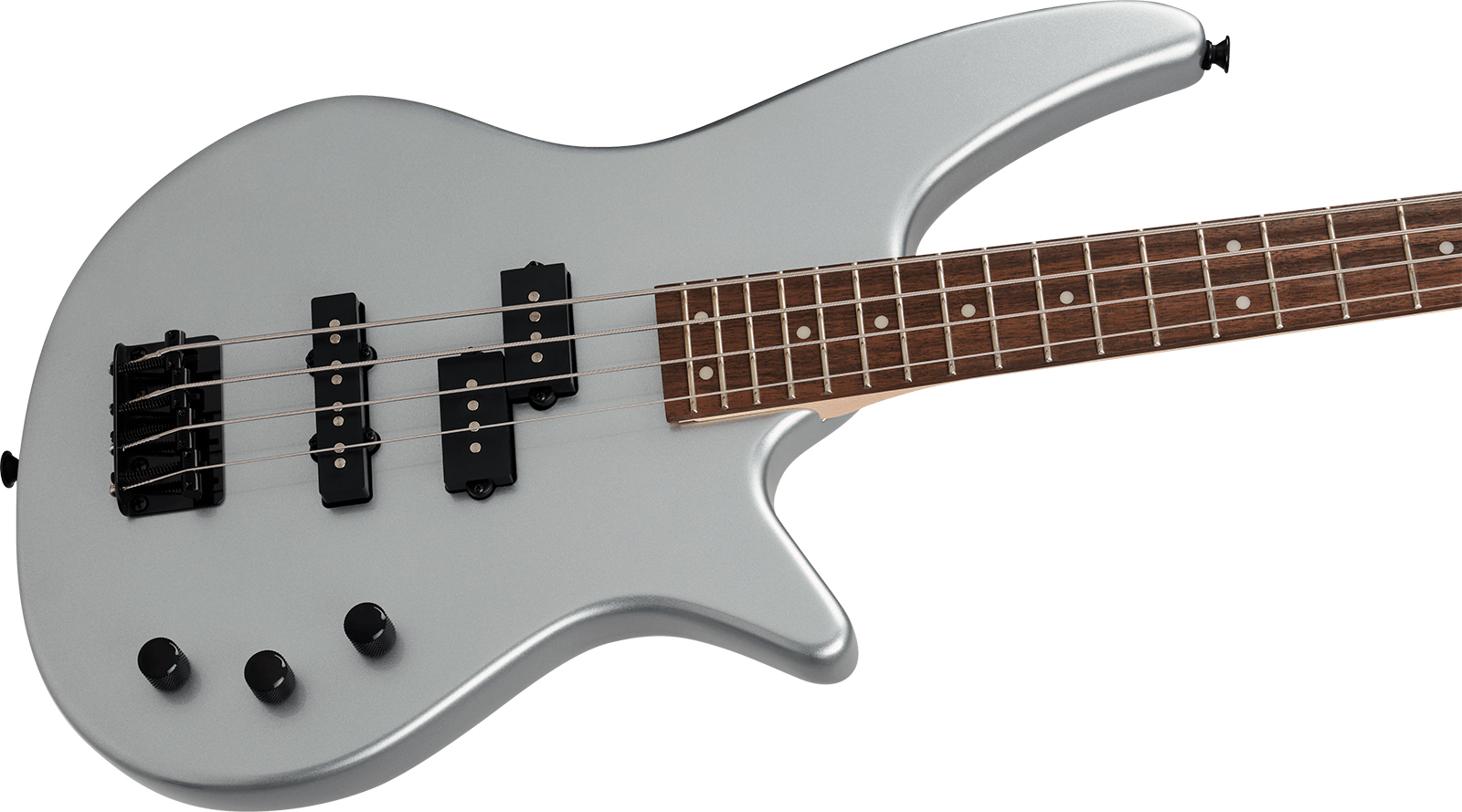 Jackson Js2 Spectra Bass Active Lau - Quicksilver - Solid body elektrische bas - Variation 2