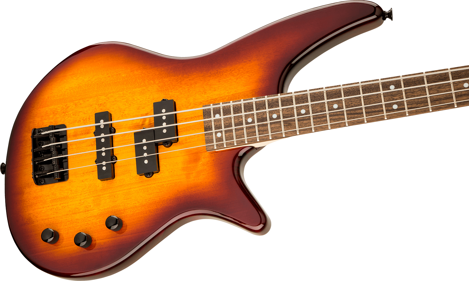 Jackson Js2 Spectra Bass Active Lau - Tobacco Burst - Solid body elektrische bas - Variation 2