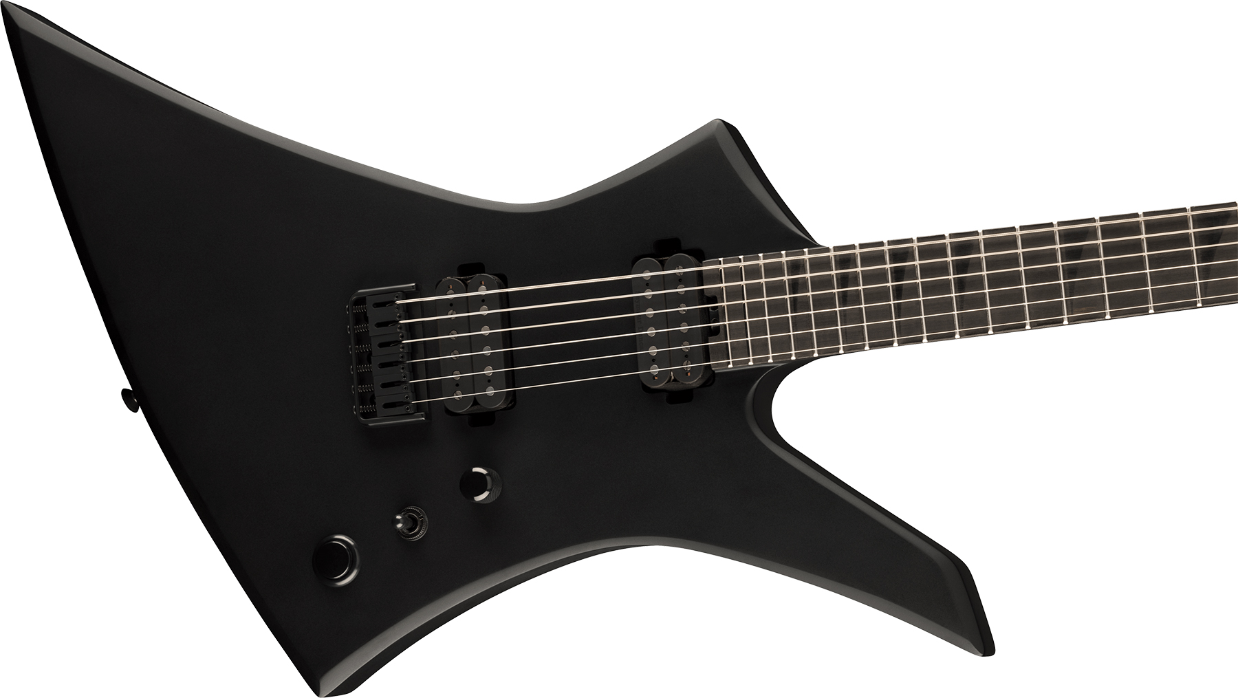 Jackson Kelly Ht6  Baritone Pro Plus Xt 2h Seymour Duncan Ht Eb - Satin Black - Bariton elektrische gitaar - Variation 2