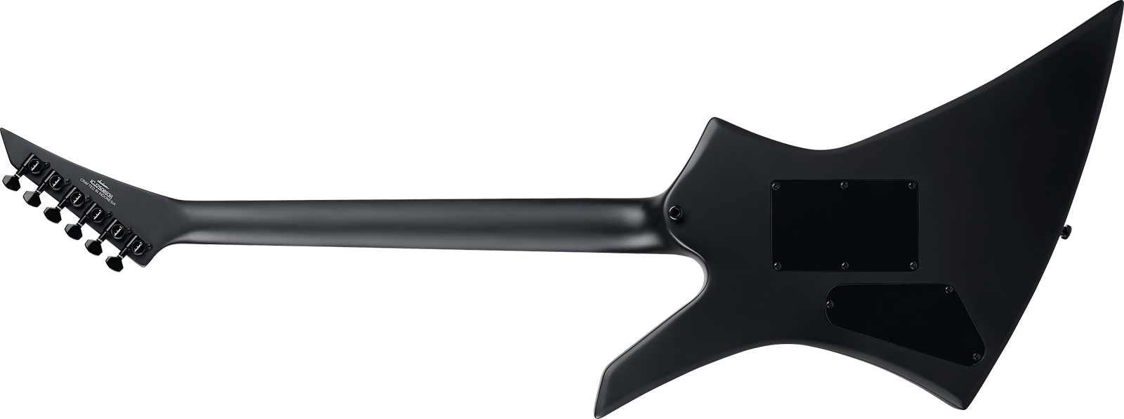 Jackson Kelly Ke1a Pure Metal Pro Plus Ltd 1h Fr Eb - Satin Black - Metal elektrische gitaar - Variation 1