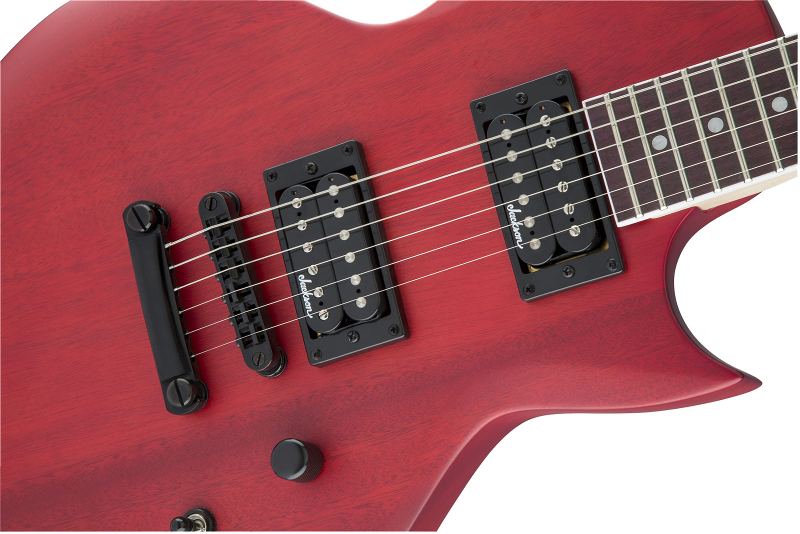 Jackson Monarkh Sc Js22 2h Ht Ama - Red Stain - Enkel gesneden elektrische gitaar - Variation 3