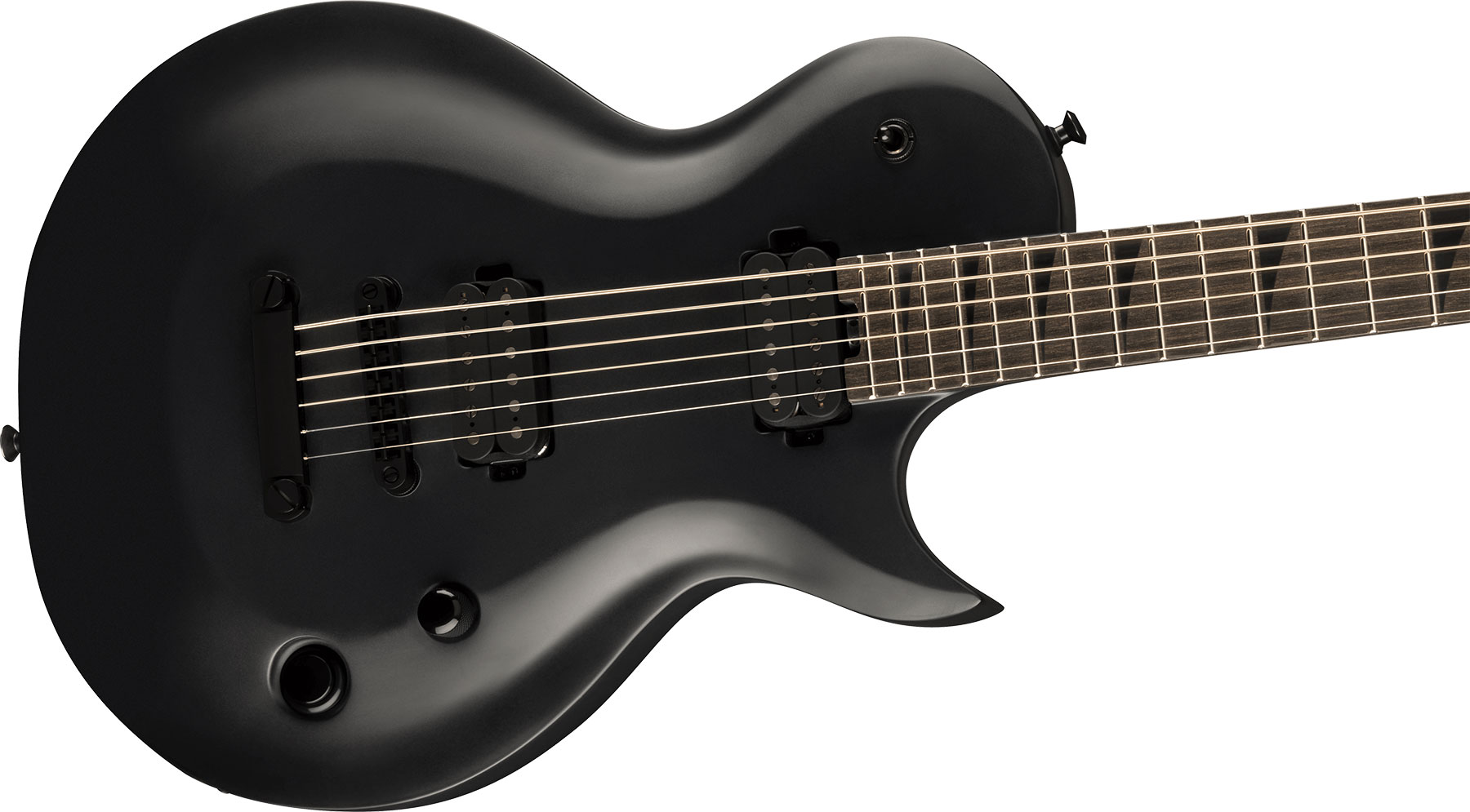 Jackson Monarkh Sc T6 Baritone Pro Plus Xt 2h Seymour Duncan Ht Eb - Satin Black - Bariton elektrische gitaar - Variation 2