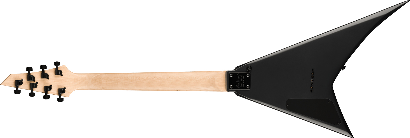 Jackson Rhoads Js22-7 Rr 7c Baryton 2h Fr Ama - Satin Black - Bariton elektrische gitaar - Variation 1