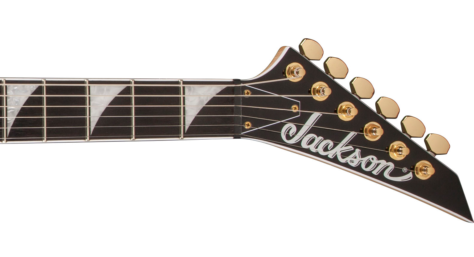 Jackson Rhoads Rrt-5 Pro 2h Seymour Duncan Ht Eb - Black - Metalen elektrische gitaar - Variation 3