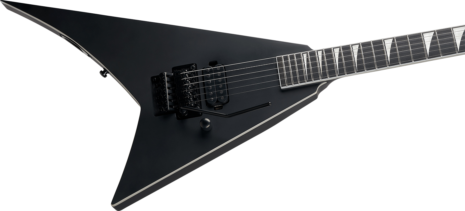 Jackson Rhoads Rr1a Pure Metal Pro Plus 1h Fr Eb - Satin Black - Metal elektrische gitaar - Variation 2