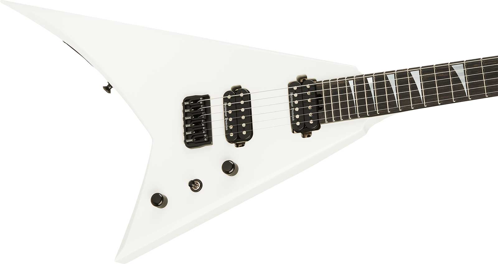 Jackson Rhoads Rr24 Rr24 Ht American 2h Seymour Duncan Ht Eb - Snow White - Metal elektrische gitaar - Variation 2