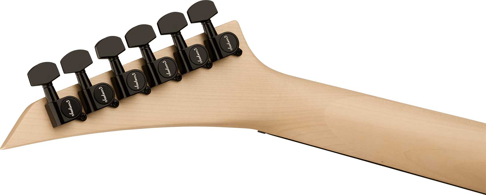 Jackson Rr Minion Js1xm Rhoads Shsc 2h Ht Ama - Snow White W/ Black Pin Stripes - Elektrische gitaar voor kinderen - Variation 3