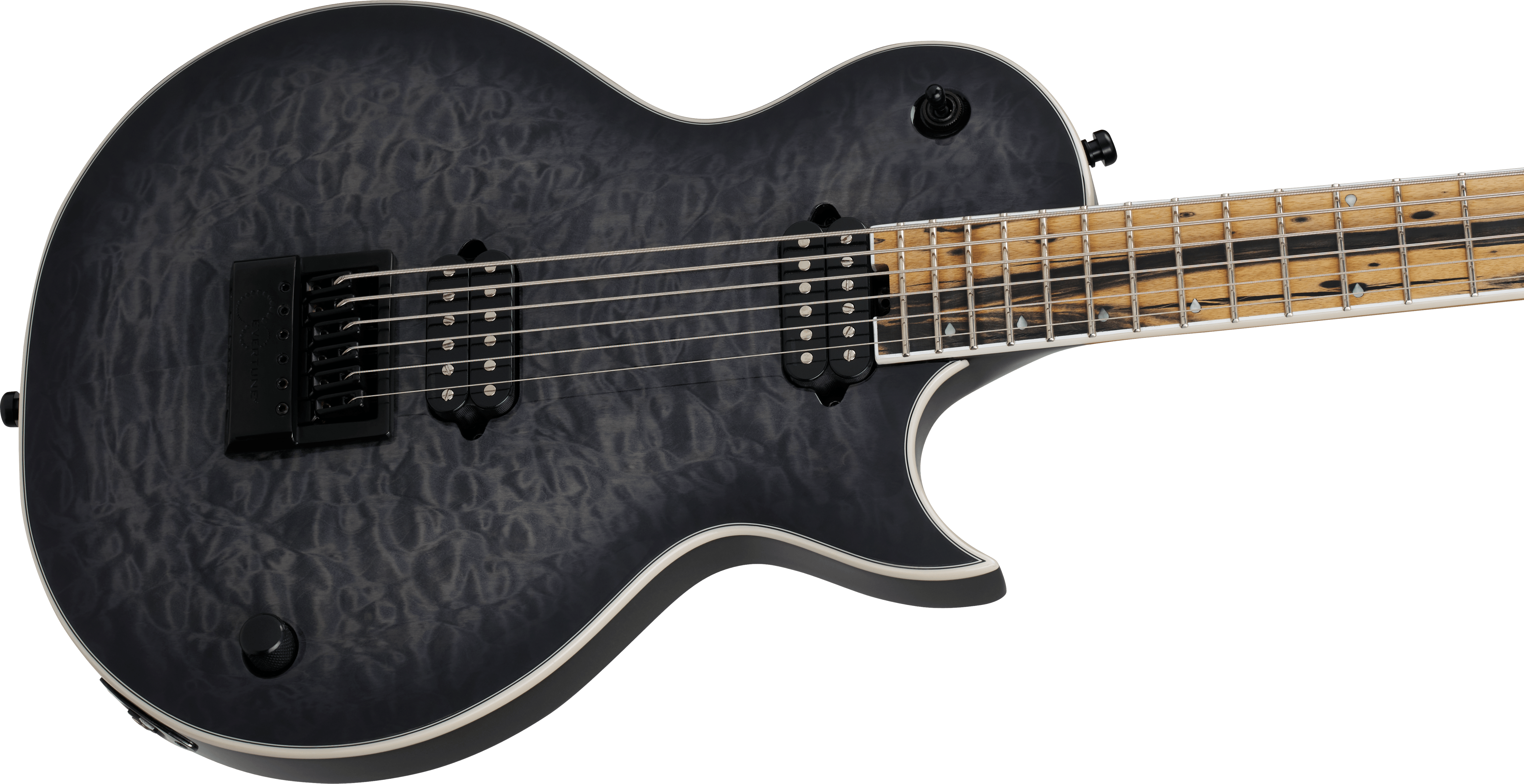 Jackson Sleep Token Iv Monarkh Pro Plus Signature Baryton Ht Ht Eb - Transparent Black Burst - Bariton elektrische gitaar - Variation 3