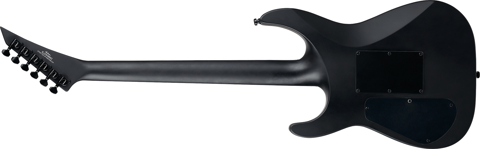 Jackson Soloist Sl1a Pure Metal Pro Plus 1h Fr Eb - 18/02 - Satin Black - Metal elektrische gitaar - Variation 1