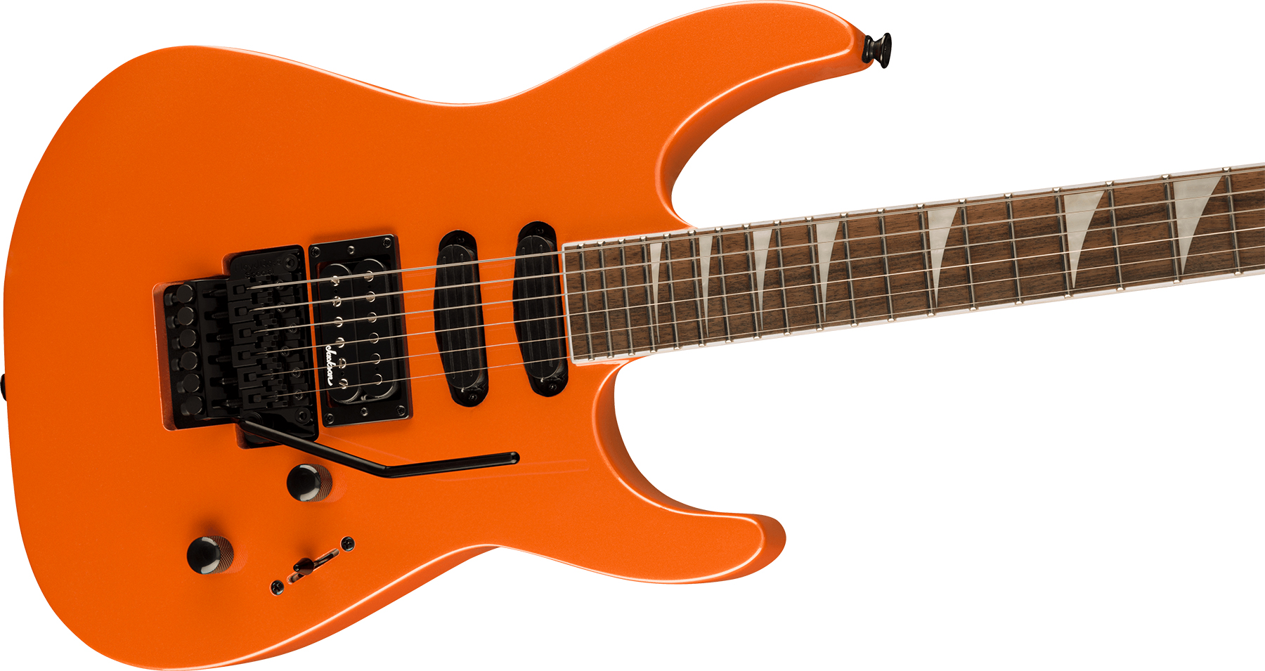 Jackson Soloist Sl3x Dx Hstst Fr Lau - Lambo Orange - Elektrische gitaar in Str-vorm - Variation 2