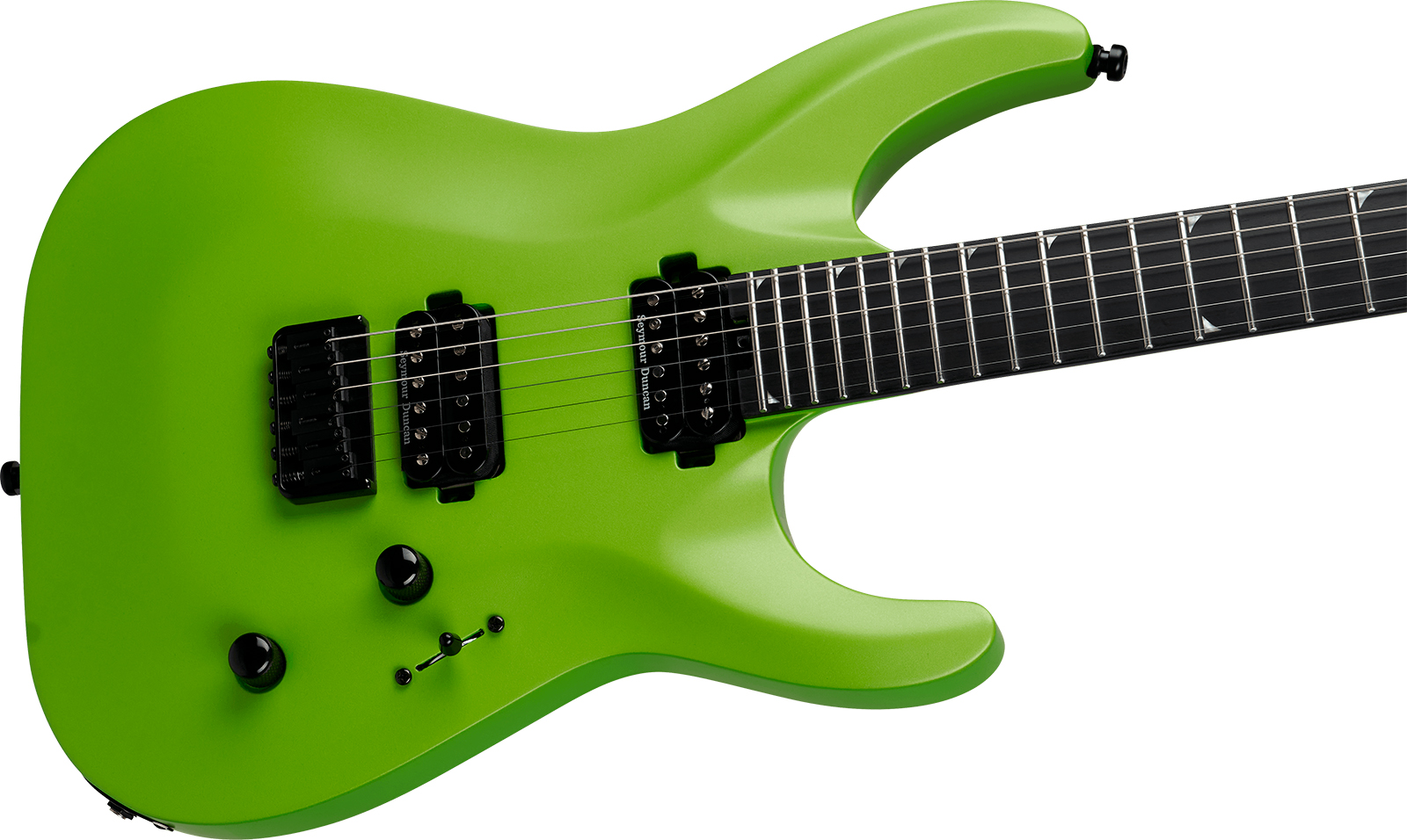 Jackson Soloist Sla2 Ht Pro Plus 2h Seymour Duncan Eb - Toxic Apple - Metal elektrische gitaar - Variation 2