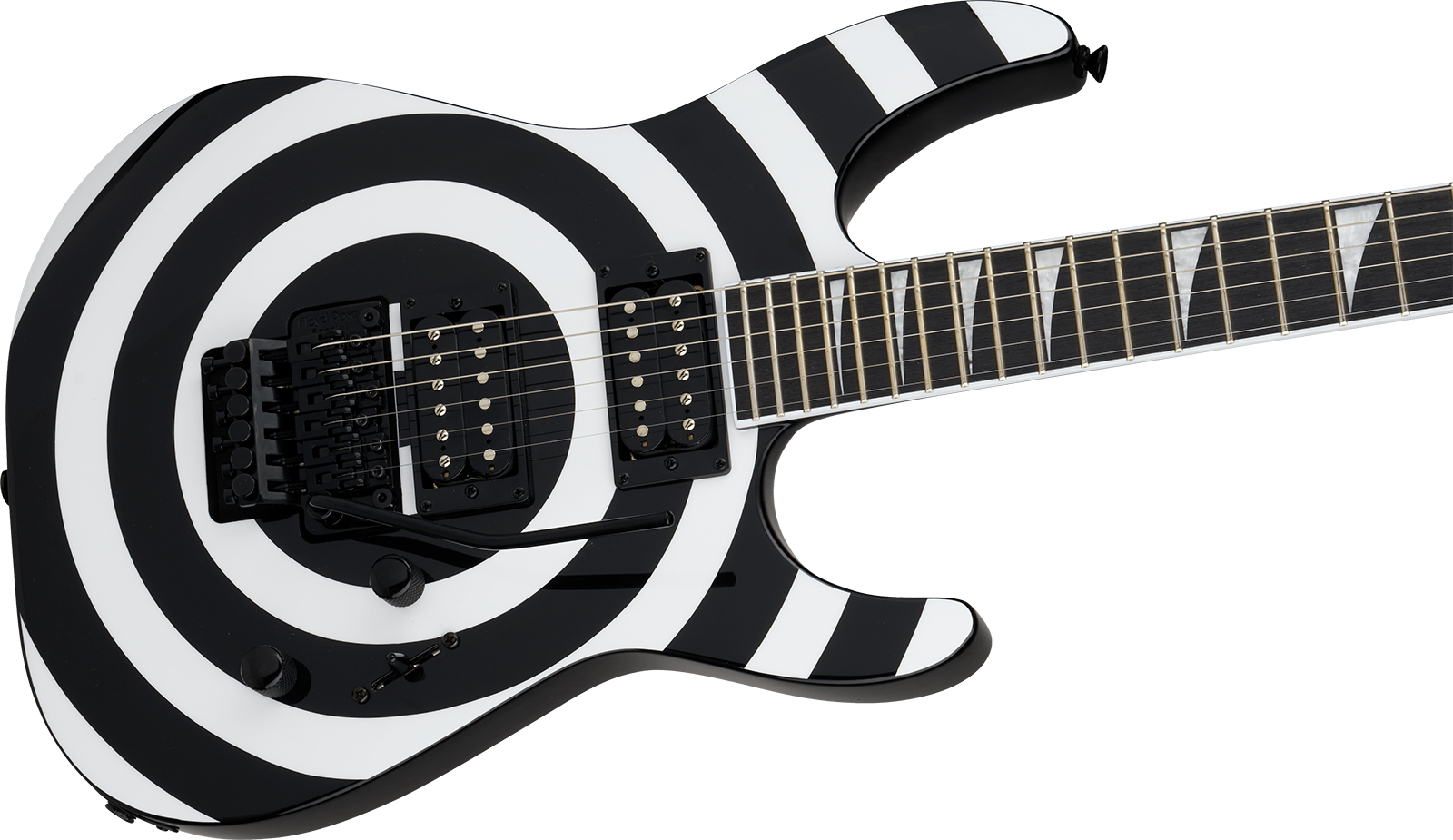 Jackson Soloist Slx Dx Graphic Srs X-series 2h Fr Ama - Bullseye - Elektrische gitaar in Strat vorm - Variation 2