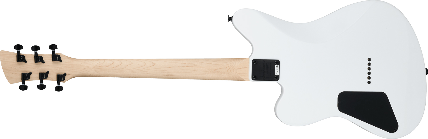 Jackson Surfcaster Js22 Ht 2h Ama - Snow White - Retro-rock elektrische gitaar - Variation 1