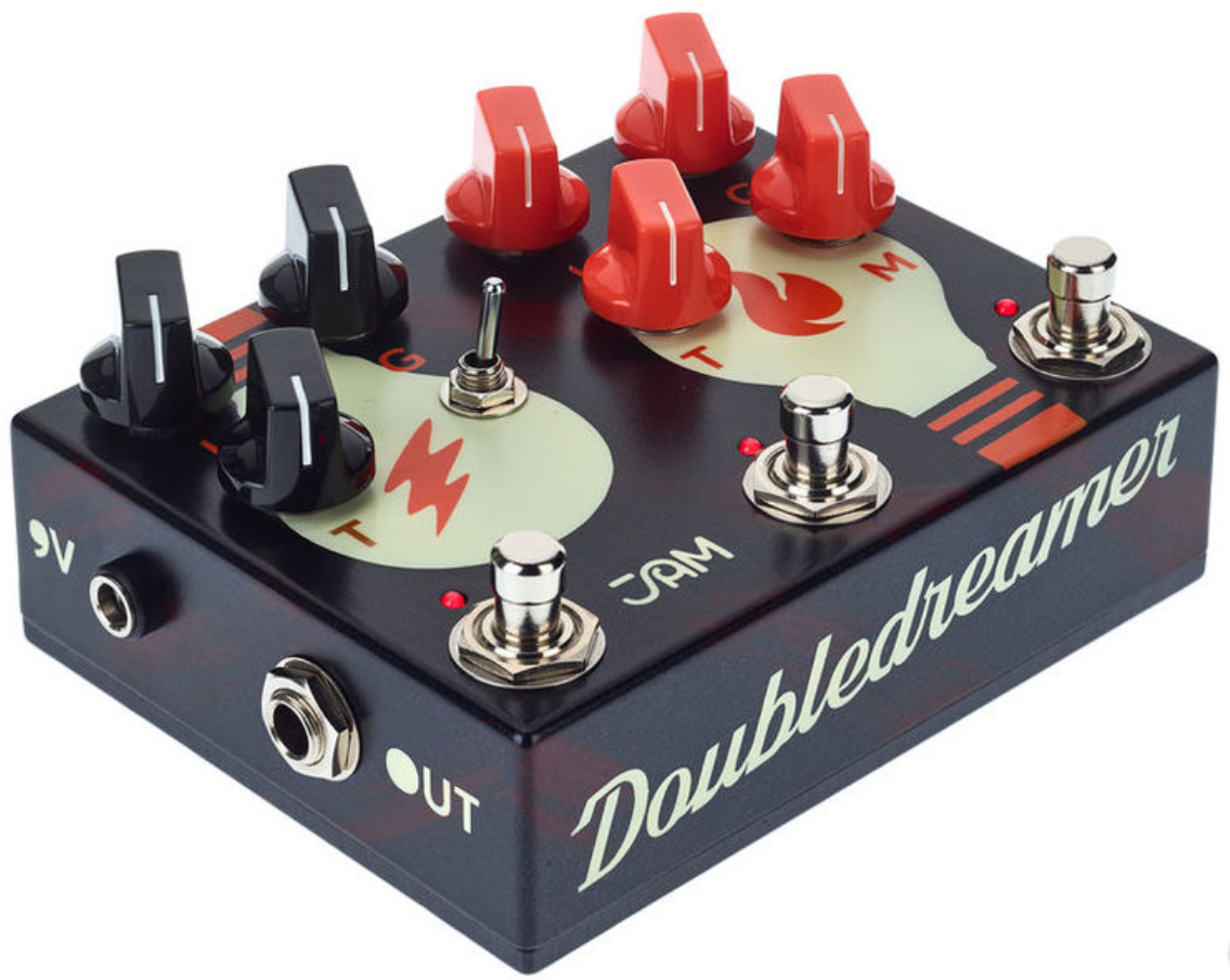 Jam Double Dreamer Dual Overdrive - Overdrive/Distortion/fuzz effectpedaal - Variation 2