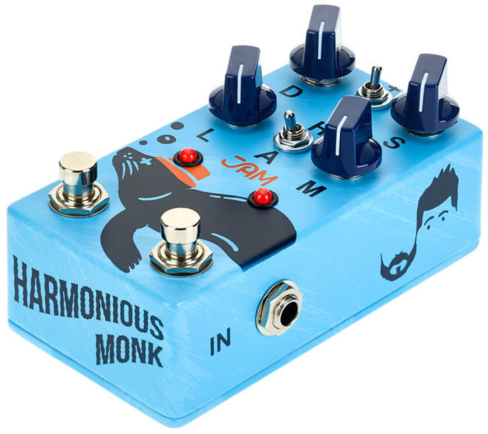 Jam Harmonious Monk Tremolo - Modulation/chorus/flanger/phaser en tremolo effect pedaal - Variation 1