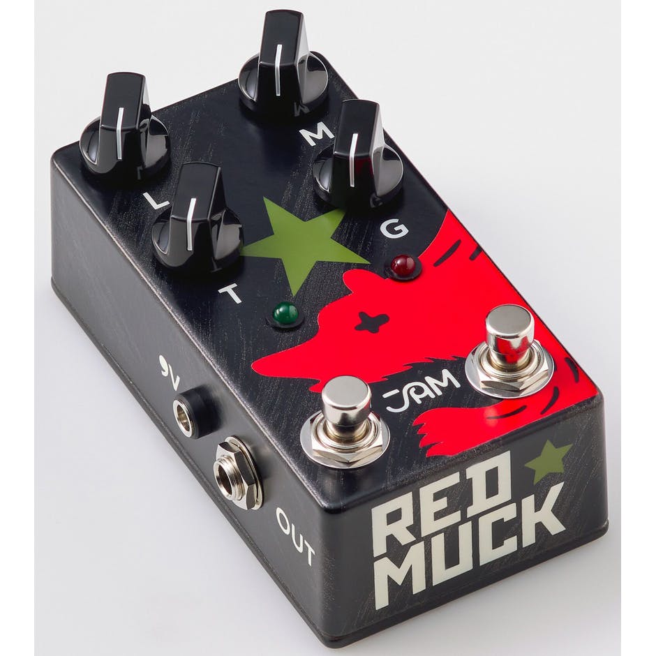 Jam Red Muck Bass Fuzz Distortion Mk2 - Overdrive/distortion/fuzz effectpedaal - Variation 2