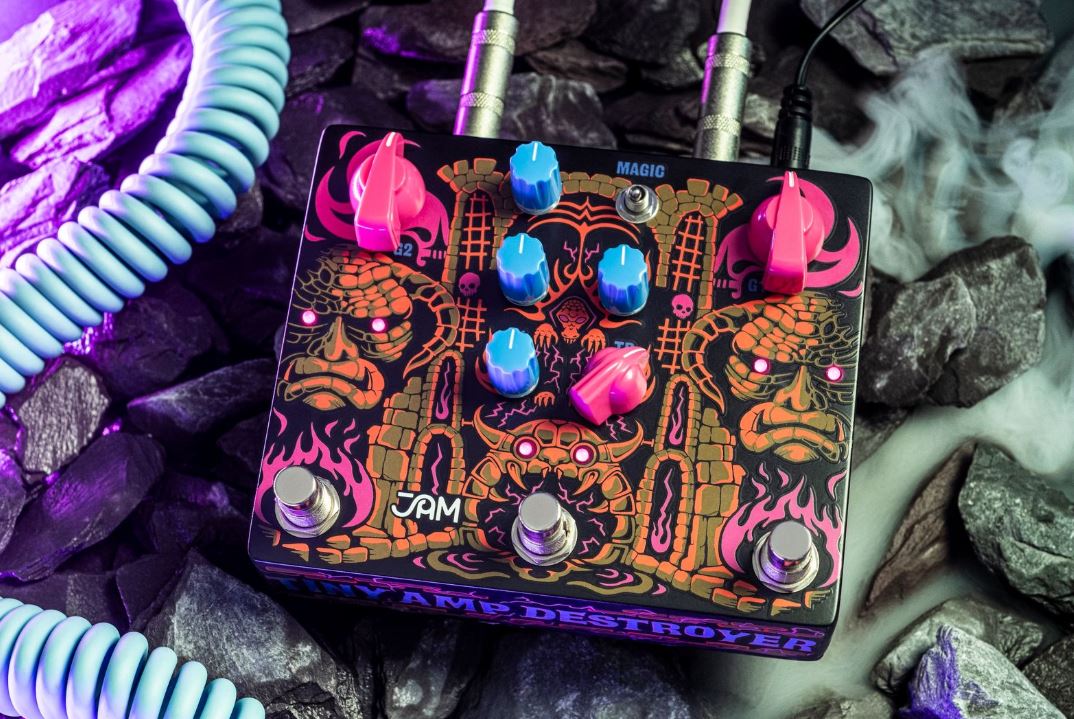 Jam Tiny Amp Destroyer - Overdrive/Distortion/fuzz effectpedaal - Variation 1