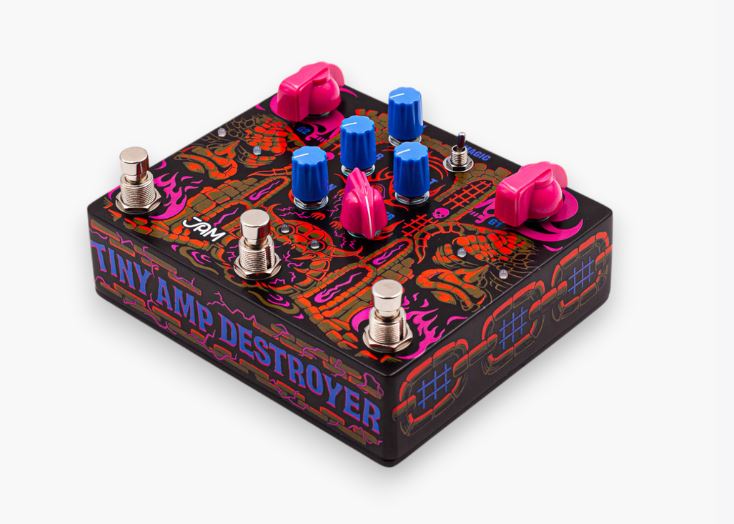 Jam Tiny Amp Destroyer - Overdrive/Distortion/fuzz effectpedaal - Variation 4