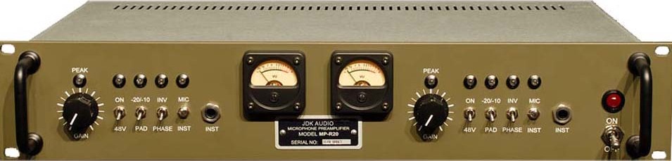 Jdk Audio Jdk R20 Stereo Rackable - Voorversterker - Main picture