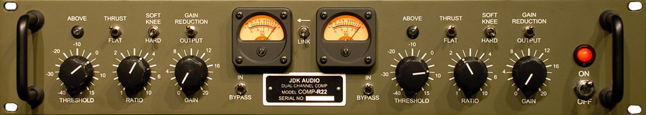 Jdk Audio Jdk R22 Stereo Rackable - Compressor / limiter / gate - Main picture