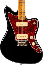 Retro-rock elektrische gitaar Jet guitars JJ-300 P90 BK - Black