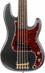 Solid body elektrische bas Jet guitars JPB305 - Charcoal