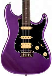 Elektrische gitaar in strat vorm Jet guitars JS-400 PLM R - Plum