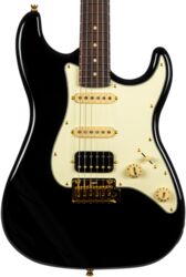 Elektrische gitaar in str-vorm Jet guitars JS-480 BK G - black