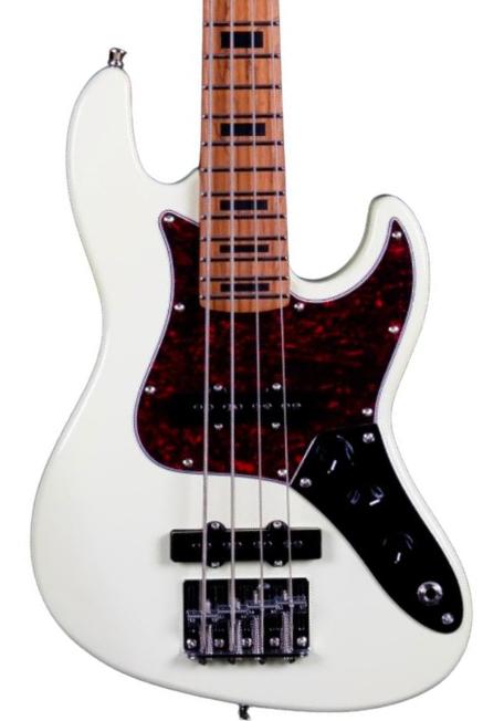 Elektrische reisbas Jet guitars JJB-300 Travel OW - Olympic white