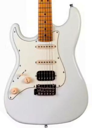 Elektrische gitaar in strat vorm Jet guitars JS-400 OW LH - White