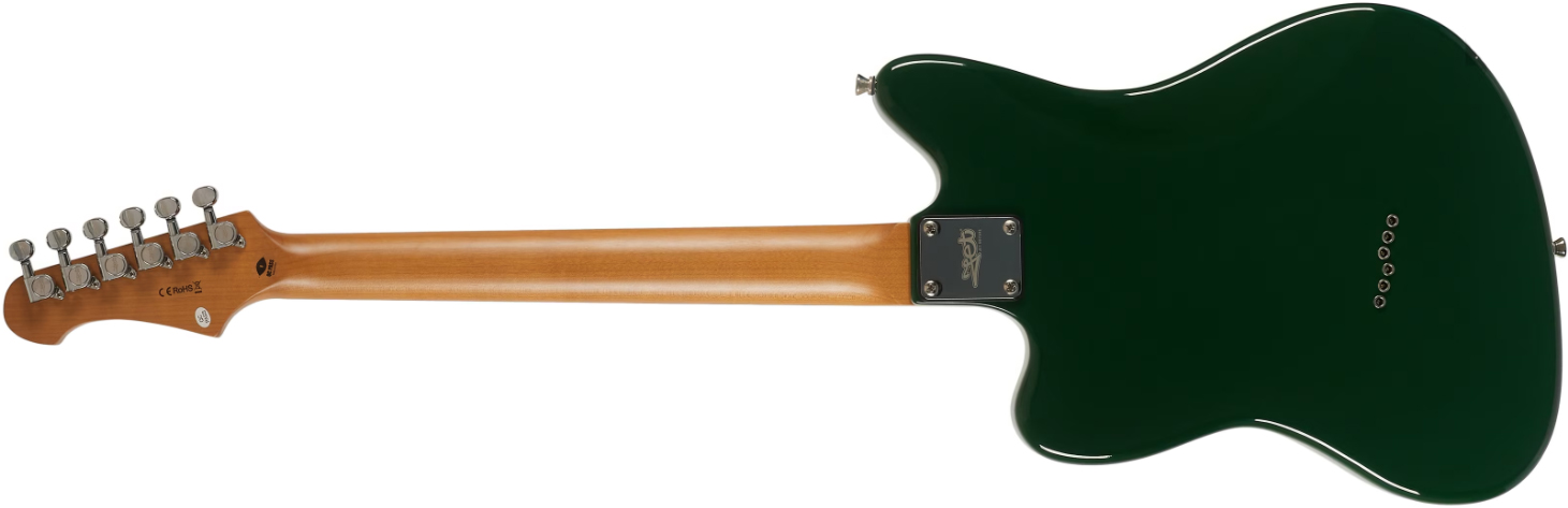 Jet Guitars Jj350 Gr 2h Ht Rw - Green - Retro-rock elektrische gitaar - Variation 1