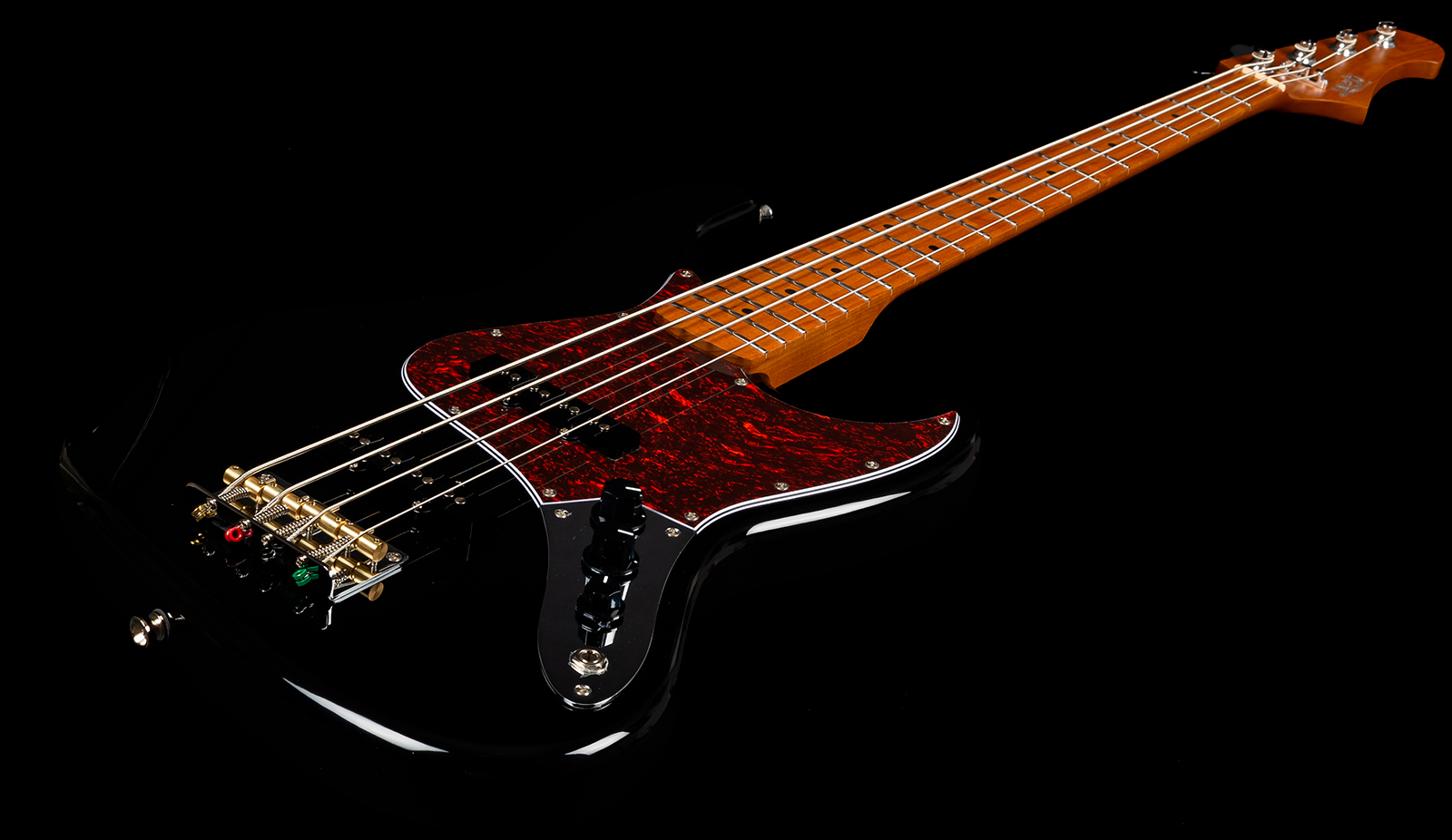 Jet Guitars Jjb300 Bk Mn - Black - Solid body elektrische bas - Variation 2