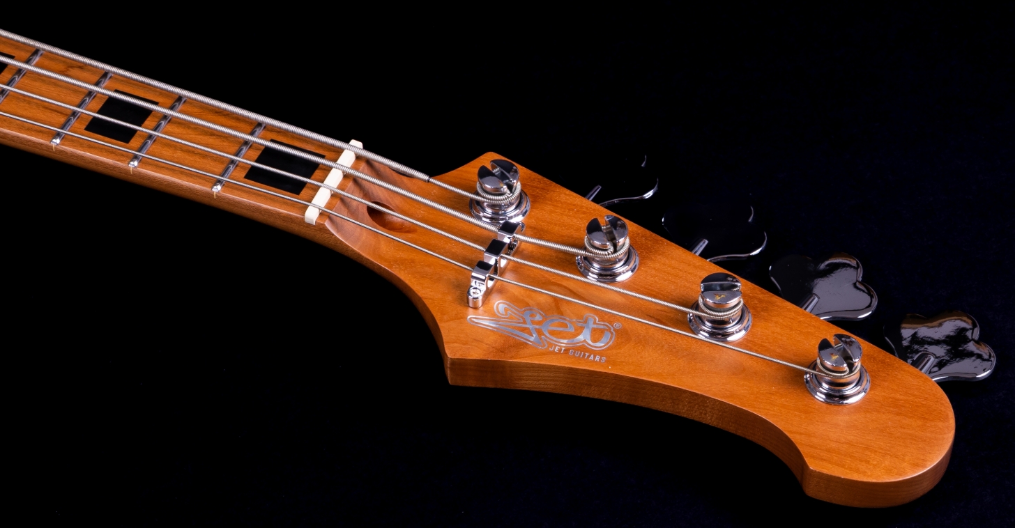 Jet Guitars Jjb300 Travel Pk Shsc Mn - Pink - Elektrische reisbas - Variation 4