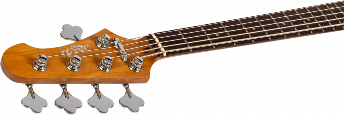 Jet Guitars Jpb305 Crc 5-cordes Rw - Charcoal - Solid body elektrische bas - Variation 1