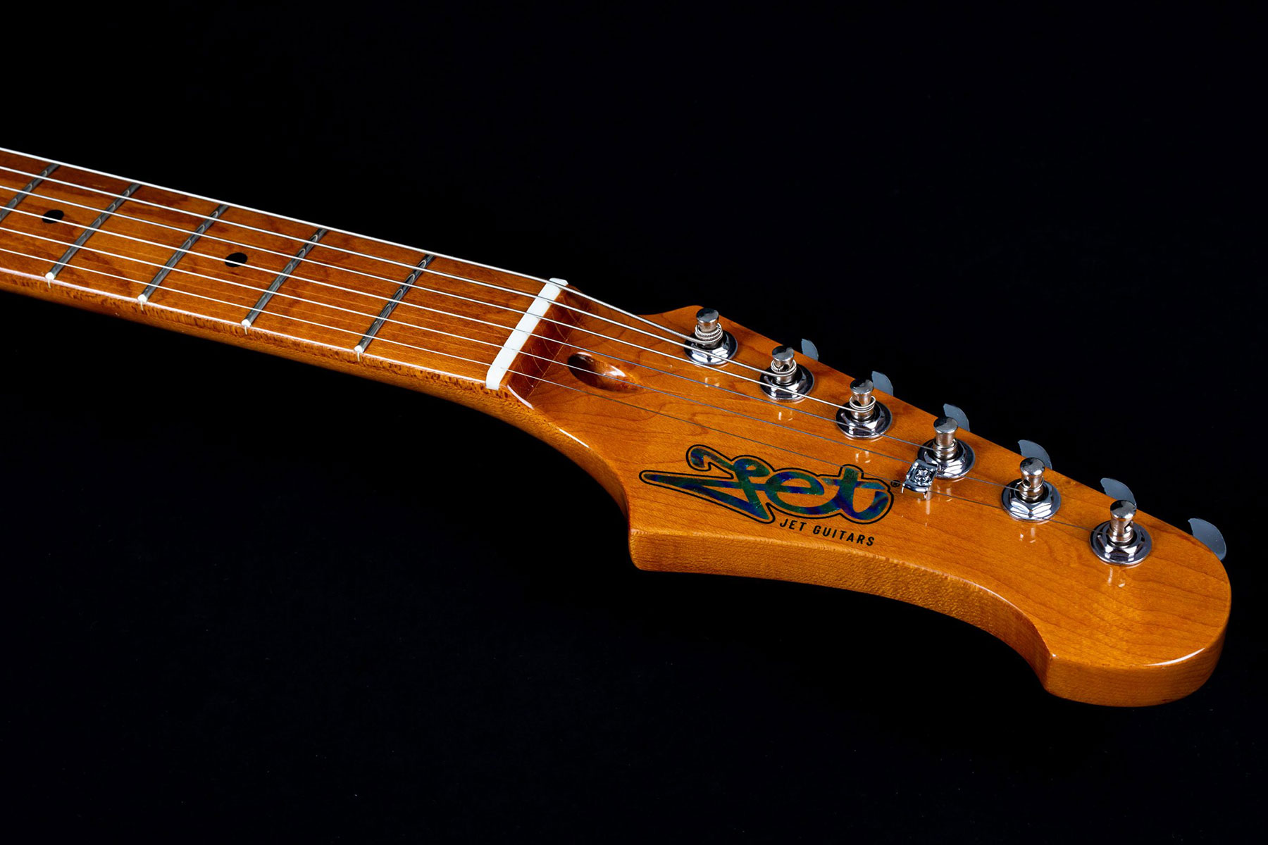 Jet Guitars Js300 Lh Sb Gaucher 3s Trem Mn - Sunburst - Elektrische gitaar in Strat vorm - Variation 4