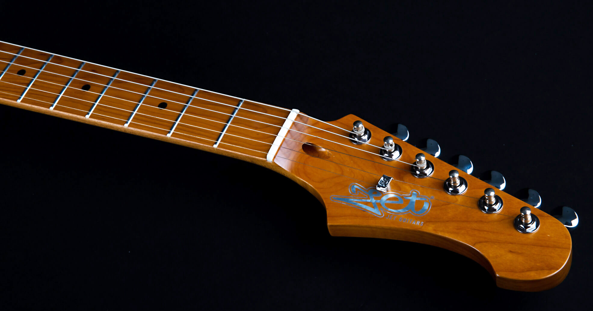 Jet Guitars Js300 Sfg Lh Gaucher  3s Trem Mn - Sea Foam Green - Elektrische gitaar in Strat vorm - Variation 3