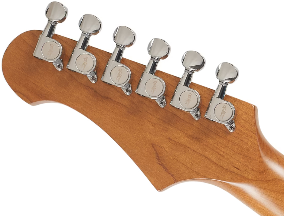 Jet Guitars Js400 Lpb Hss Trem Mn - Lake Placid Blue - Elektrische gitaar in Str-vorm - Variation 3