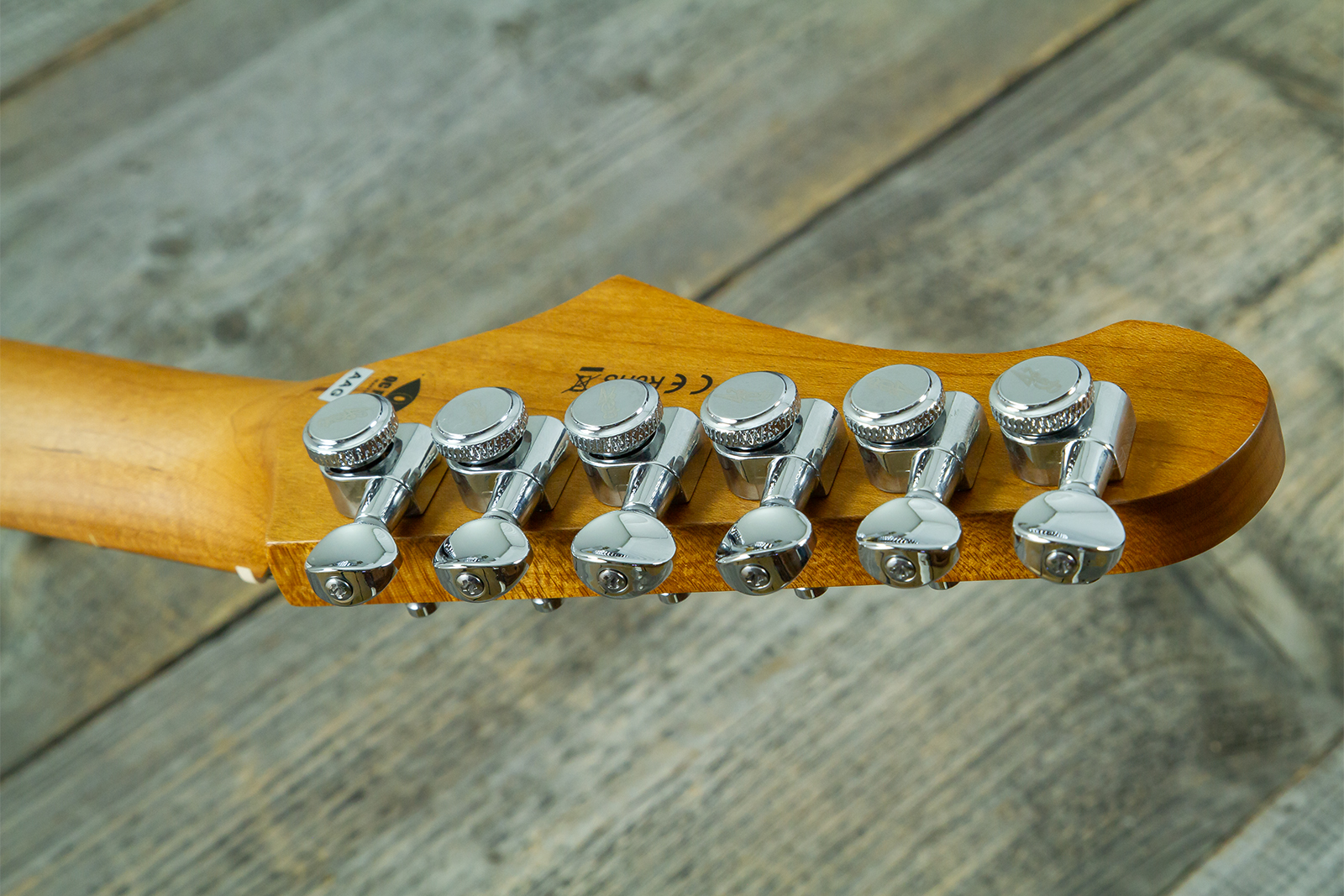 Jet Guitars Js480 Db Ltd Hss Trem Mn - Daytona Blue - Elektrische gitaar in Strat vorm - Variation 10