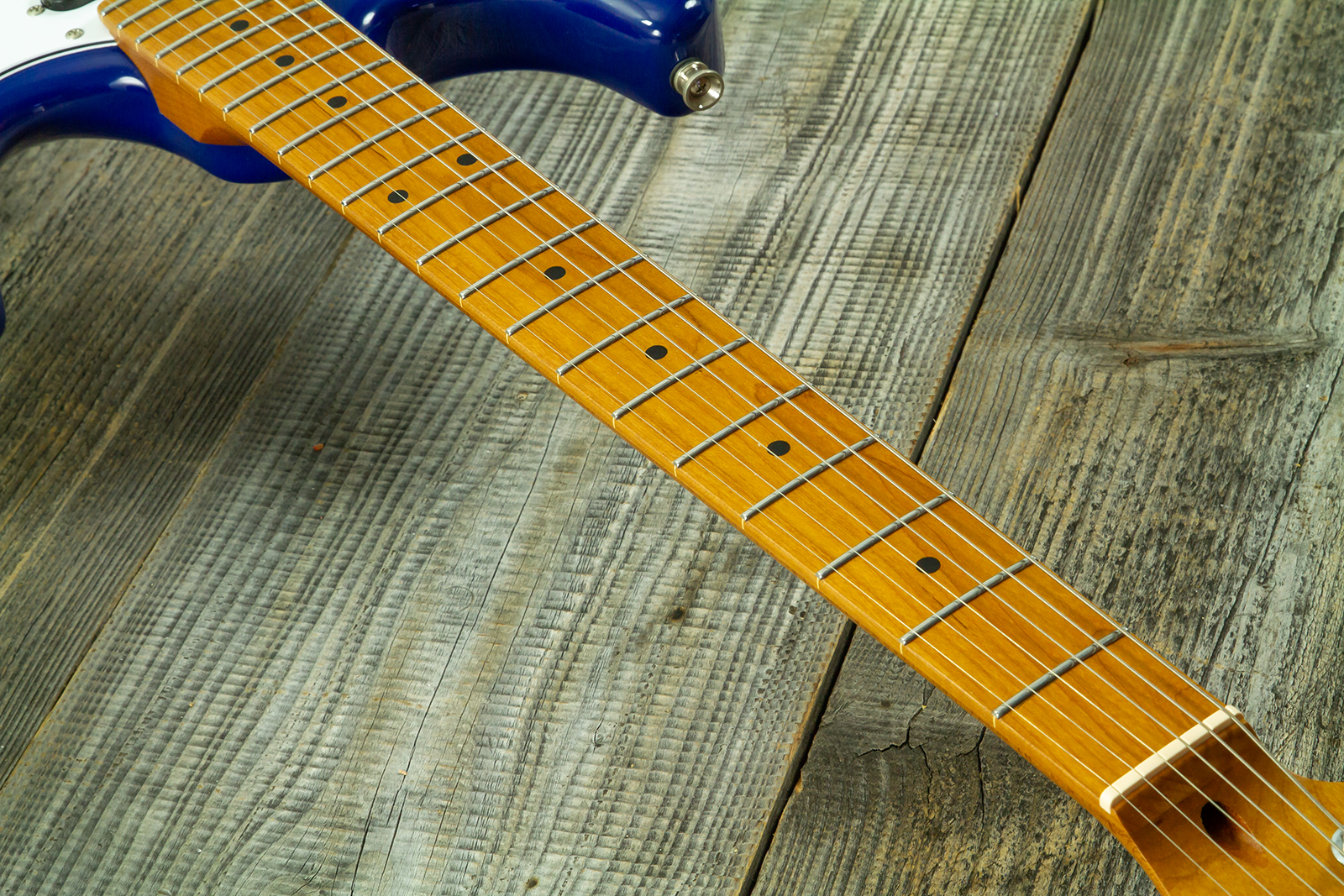 Jet Guitars Js480 Db Ltd Hss Trem Mn - Daytona Blue - Elektrische gitaar in Strat vorm - Variation 5