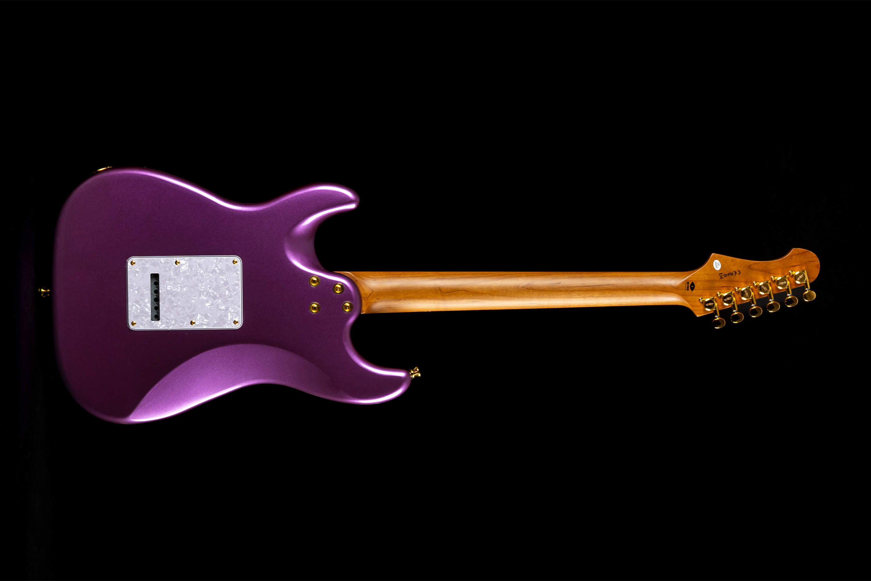 Jet Guitars Js480 Vi G Hss Trem Rw - Violet - Elektrische gitaar in Str-vorm - Variation 1