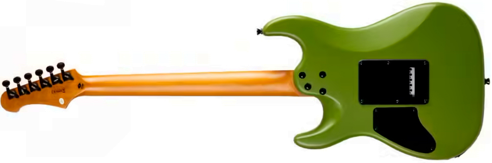 Jet Guitars Js500 Mgr 2h Trem Mn - Matt Green - Elektrische gitaar in Strat vorm - Variation 1