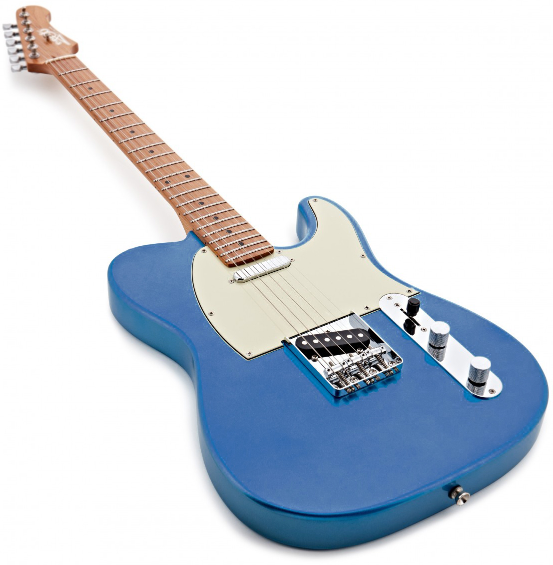 Jet Guitars Jt300 Lpb 2s Ht Mn - Lake Placid Blue - Televorm elektrische gitaar - Variation 2