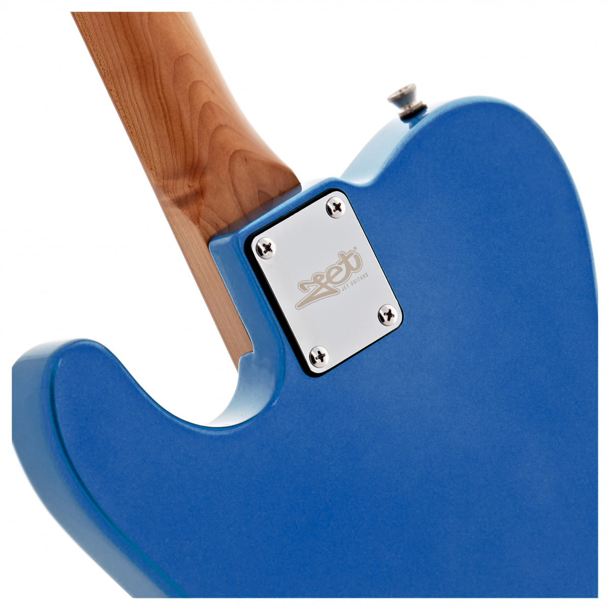 Jet Guitars Jt300 Lpb 2s Ht Mn - Lake Placid Blue - Televorm elektrische gitaar - Variation 4