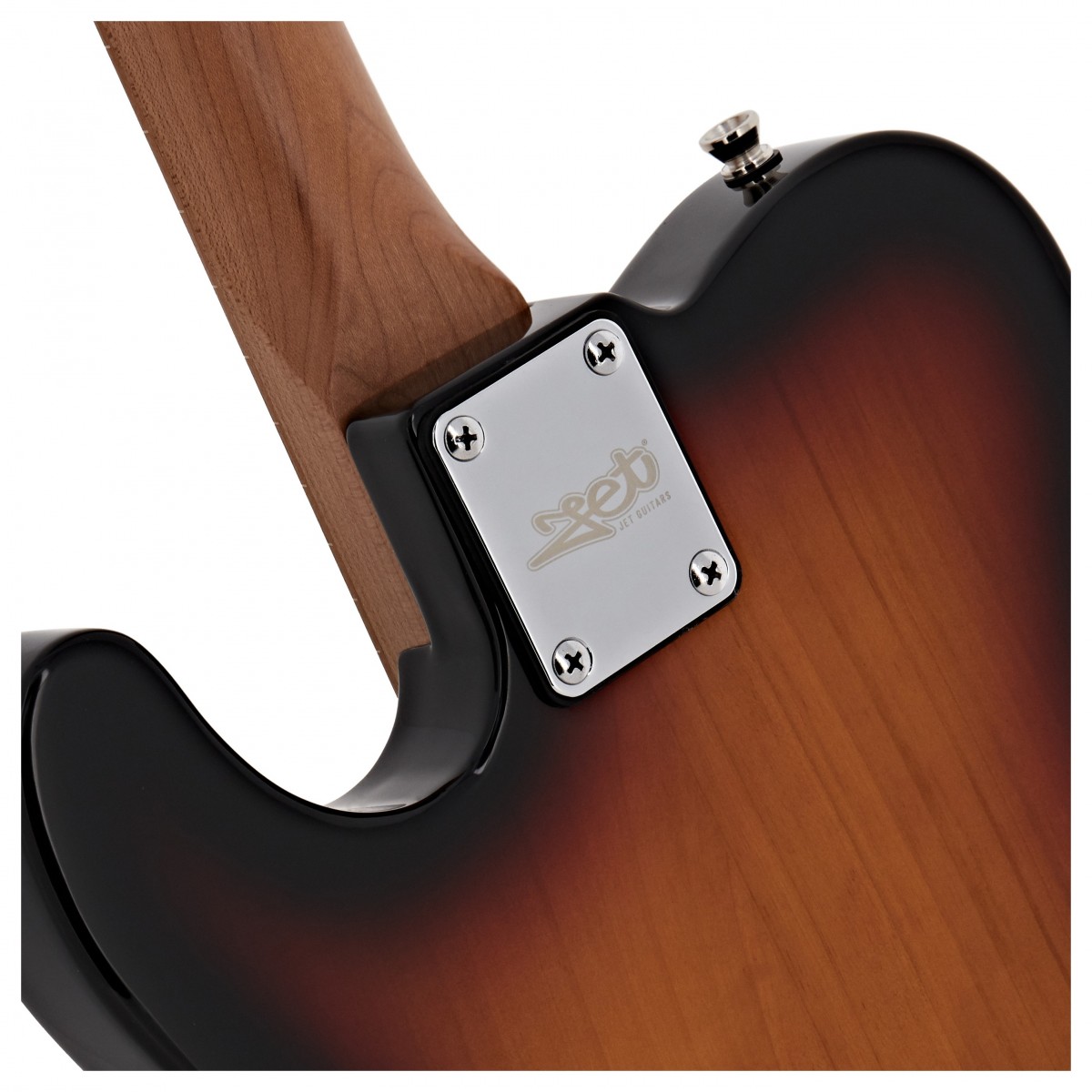 Jet Guitars Jt300 Sb 2s Ht Mn - Sunburst - Televorm elektrische gitaar - Variation 4